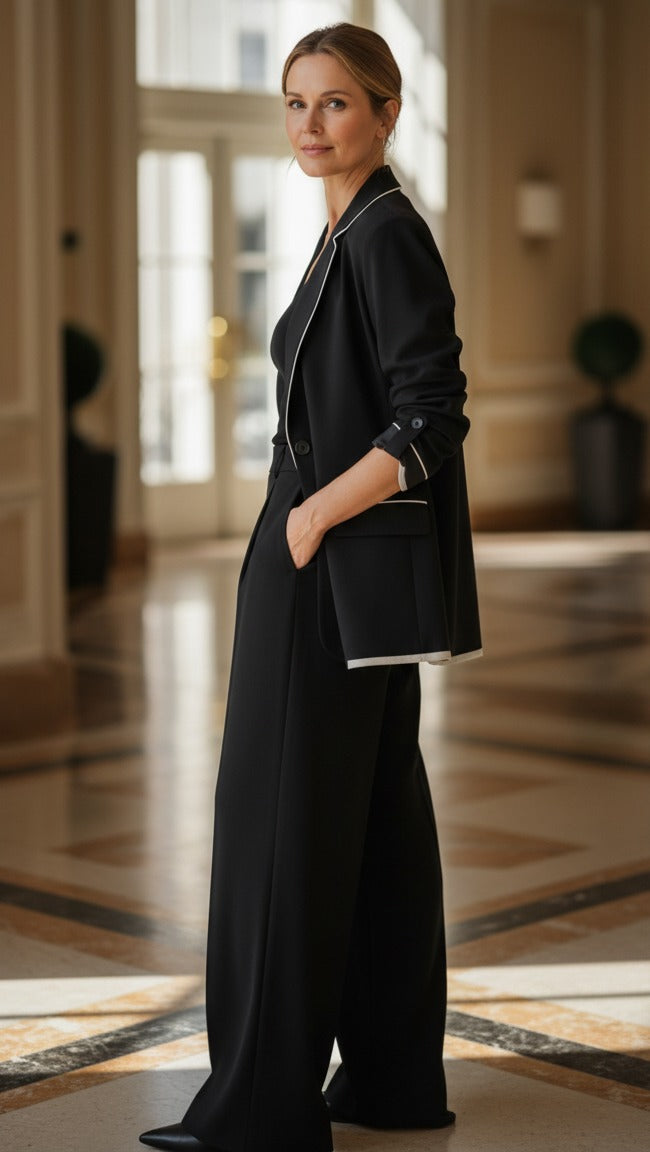 Black - blazer detail