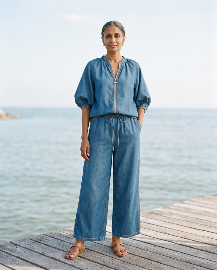 Marley | Puff-Sleeve Tracksuit Set