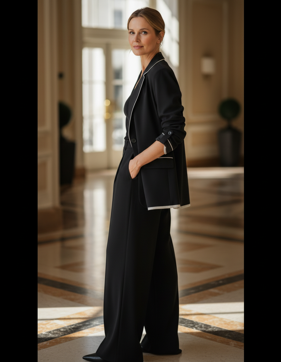 Black - blazer detail