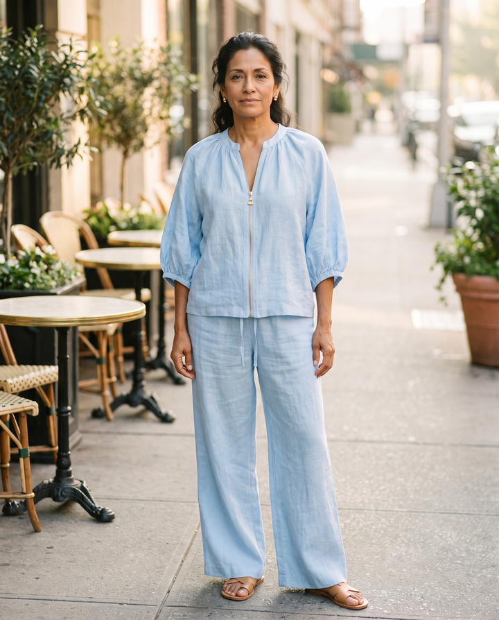 Marley | Puff-Sleeve Tracksuit Set