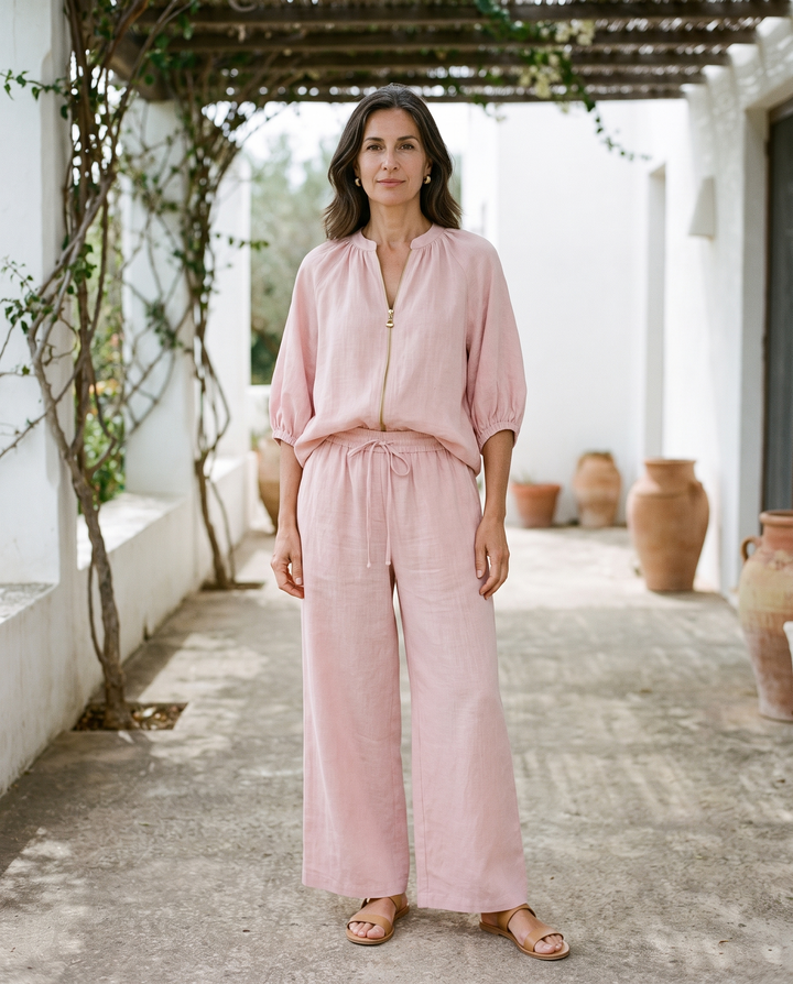 Marley | Puff-Sleeve Tracksuit Set